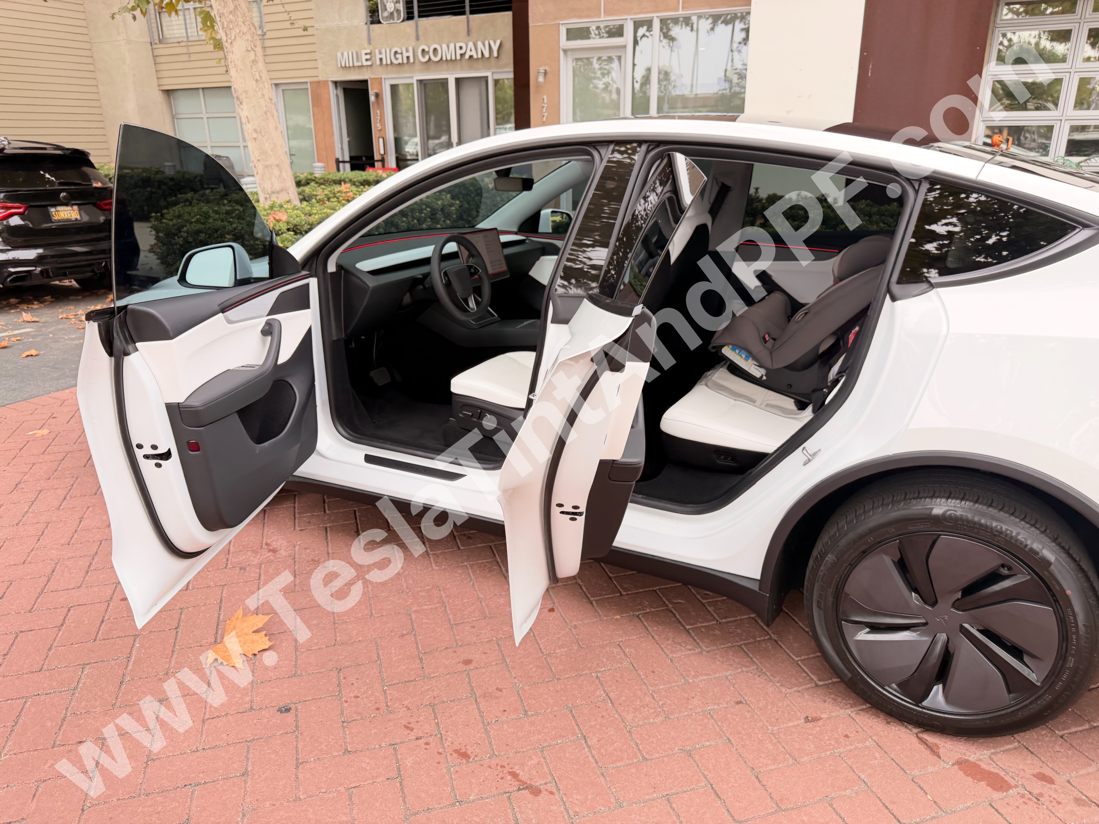 Ceramic Window Tint — Tesla