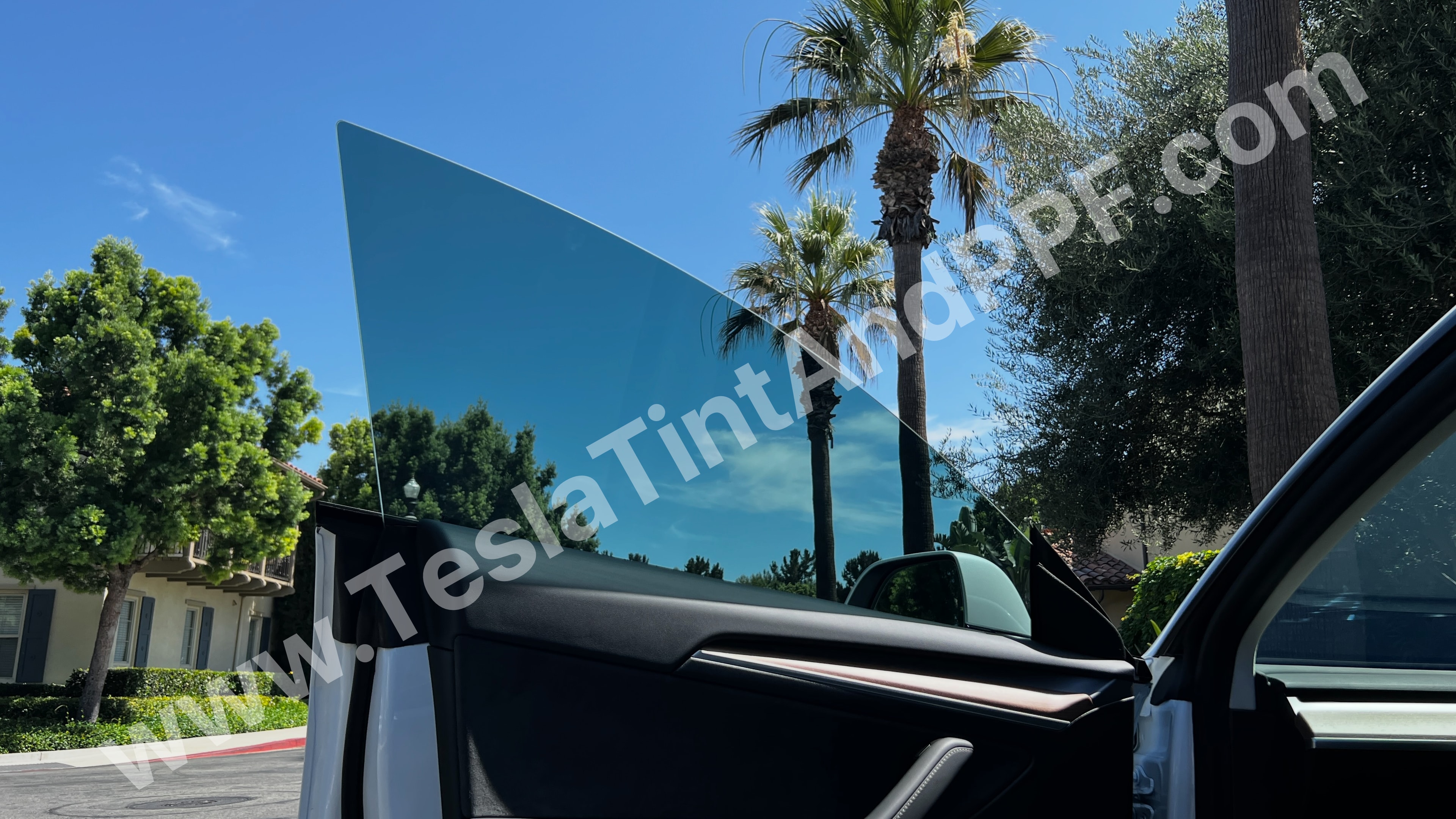 Ceramic Window Tint — Tesla