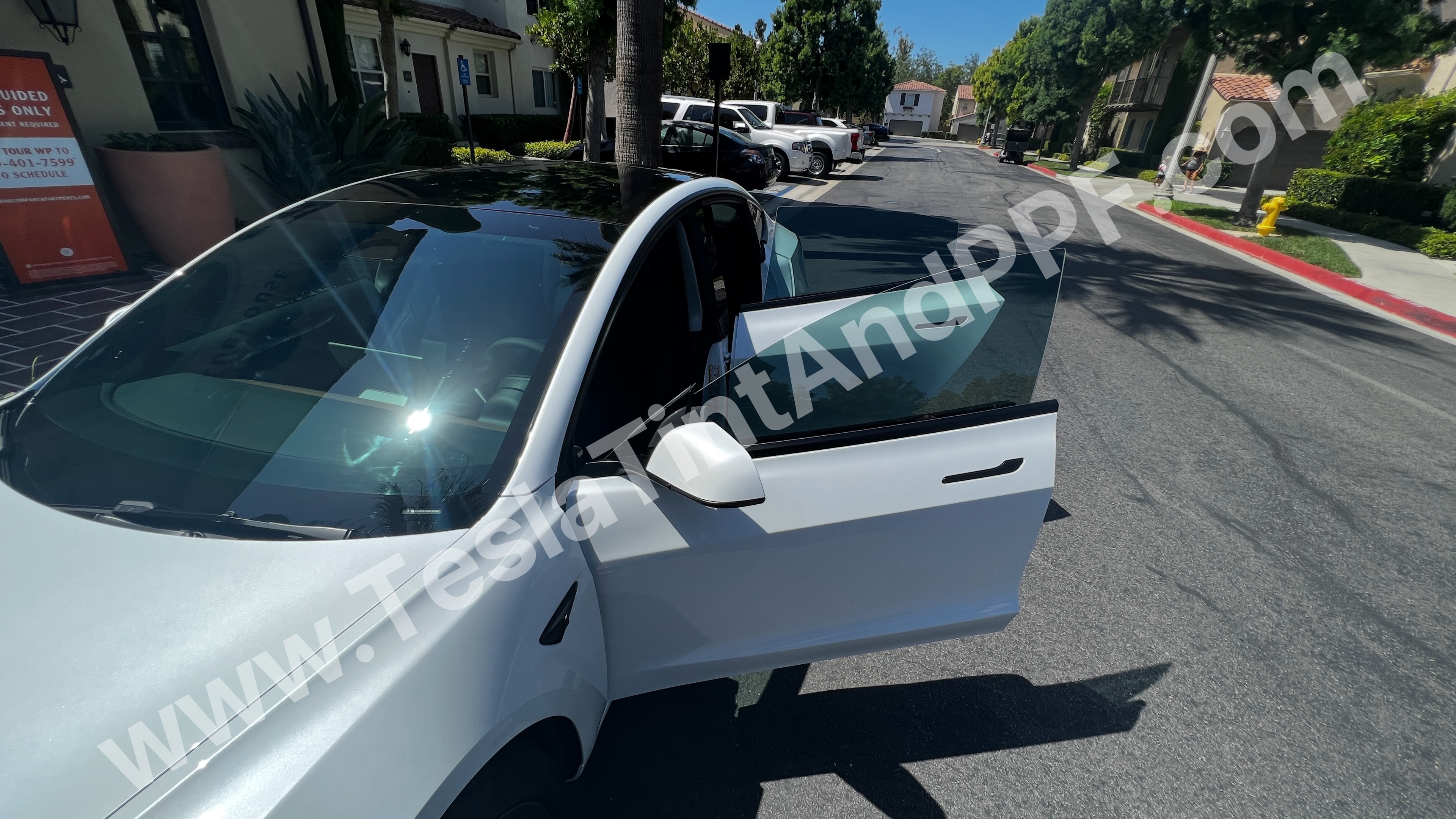 Ceramic Window Tint — Tesla
