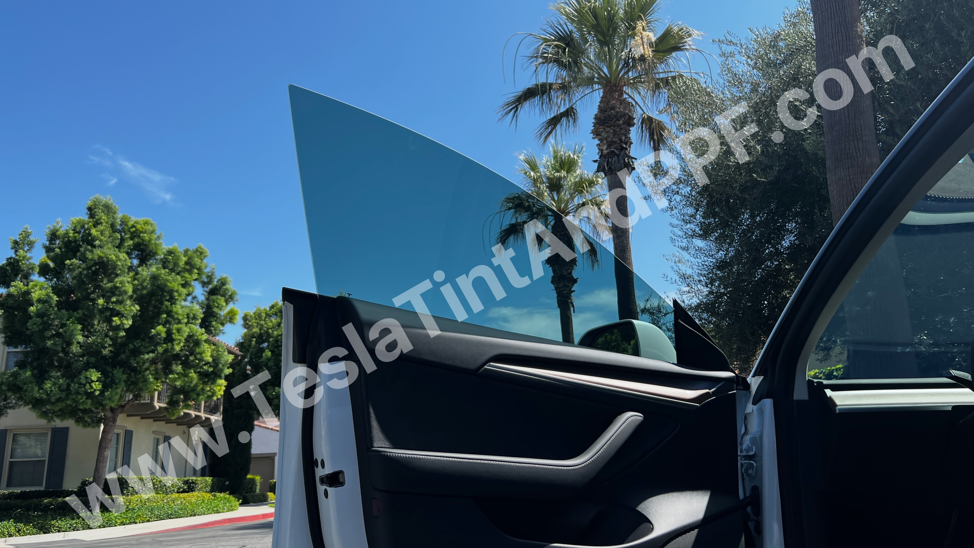 Ceramic Window Tint — Tesla