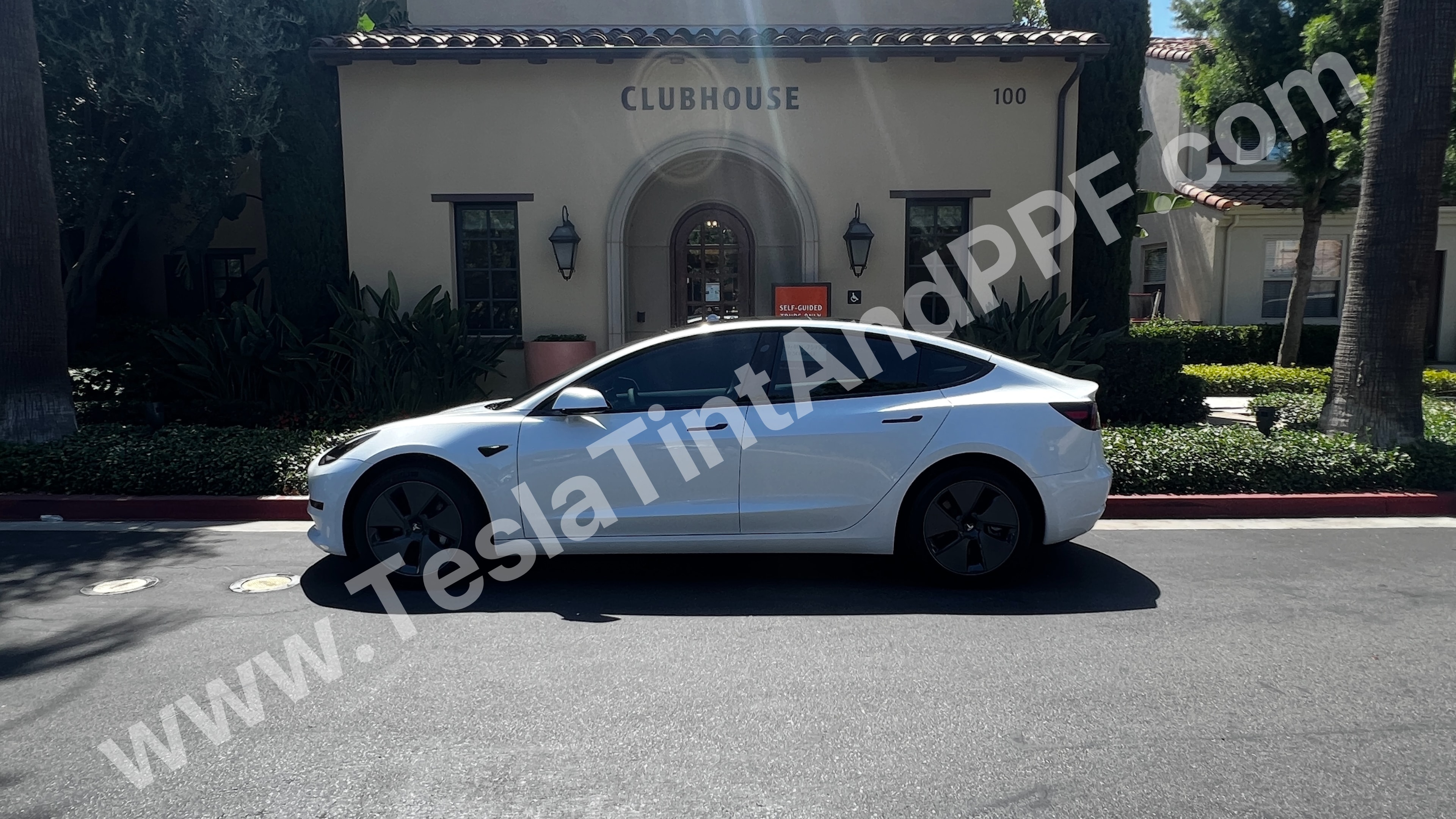 Ceramic Window Tint — Tesla